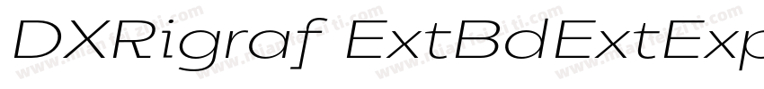 DXRigraf ExtBdExtExp字体转换